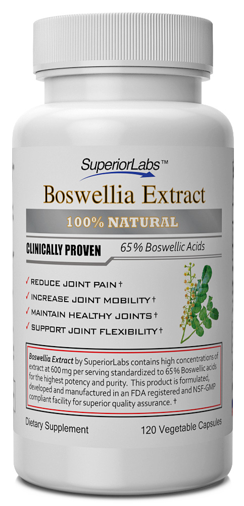 Boswellia Extract By SuperiorLabs Now Available On Amazon.com With 2 ...